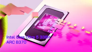 Intel Core Ultra 5 338H Panther Lake : premier leak et iGPU Arc B370 Xe3 22 Intel Core Ultra 5 338H ARC B370 hero
