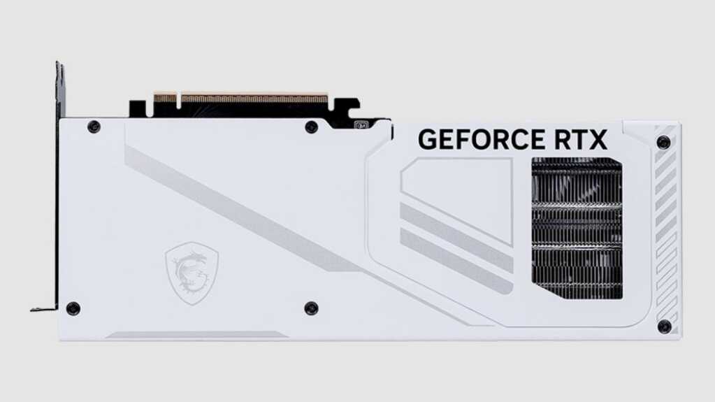 MSI lance sa première carte graphique à rétroconnexion : GeForce RTX 5070 Ti 16G VENTUS 3X PZ Series 3 MSI GeForce RTX 5070 Ti 16G VENTUS 3X PZ Series back