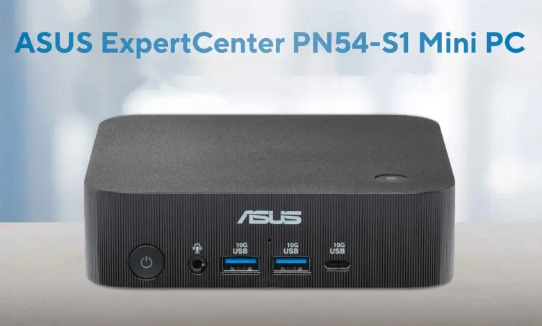 Mini PC ASUS ExpertCenter PN54 S1 Couv