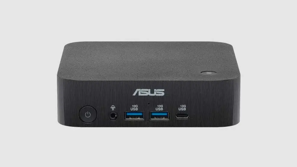 ASUS annonce le mini PC ExpertCenter PN54-S1 2 Mini PC ASUS ExpertCenter PN54 S1 face