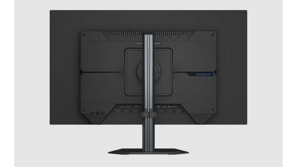 Moniteur de jeu WOLED 27" QHD 280Hz MO27Q28G de GIGABYTE avec un design sans bordure sur 4 côtés 3 Moniteur de jeu GIGABYTE MO27Q28G back