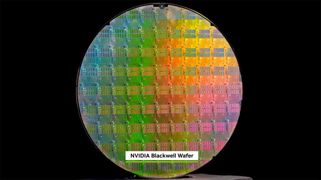 NVIDIA Blackwell Wafer