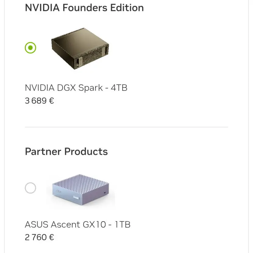 NVIDIA DGX Spark : la station IA compacte qui cache bien son jeu 8 NVIDIA DGX Spark station prix fr