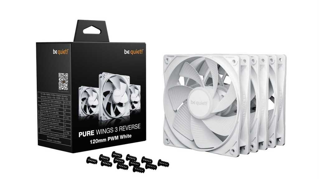 be quiet! redéfinit la polyvalence avec ses nouveaux boîtiers Light Base 500 LX et Light Base 500 8 Pure Wings 3 Triple Pack Reverse