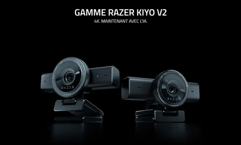 Razer Kiyo V2 : Webcam 4K avec optimisation par IA 1 RAZER KIYO V2 Couv