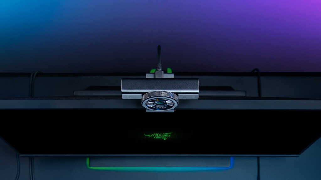 Razer Kiyo V2 : Webcam 4K avec optimisation par IA 3 RAZER KIYO V2 dessus