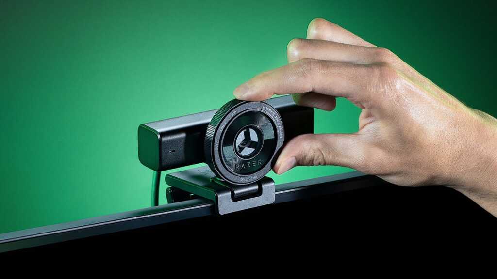 Razer Kiyo V2 : Webcam 4K avec optimisation par IA 4 RAZER KIYO V2 réglage