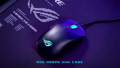 ASUS ROG Harpe Mini Core : souris filaire ultra-légère 18 ROG Harpe Mini Core Gaming Mouse Ambidextrous Gaming GAMING MOUSEROG