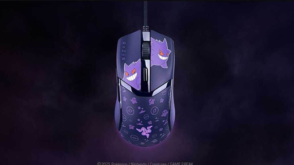 Razer élargit sa collection de produits Pokémon avec un tapis et une souris 3 Razer pokemon Gengar souris