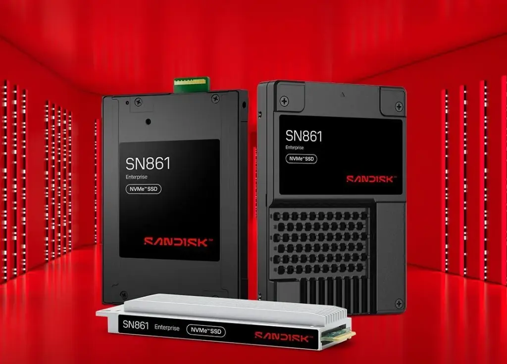 Sandisk SN861 PCIe 5.0 obtient le label OCP Inspired pour les datacenters 2 Sandisk SN861 PCIe 5.0