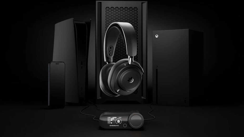 SteelSeries Arctis Nova Elite : premier casque de jeu certifié sans fil haute résolution au monde 6 SteelSeries Arctis Nova Elite noir