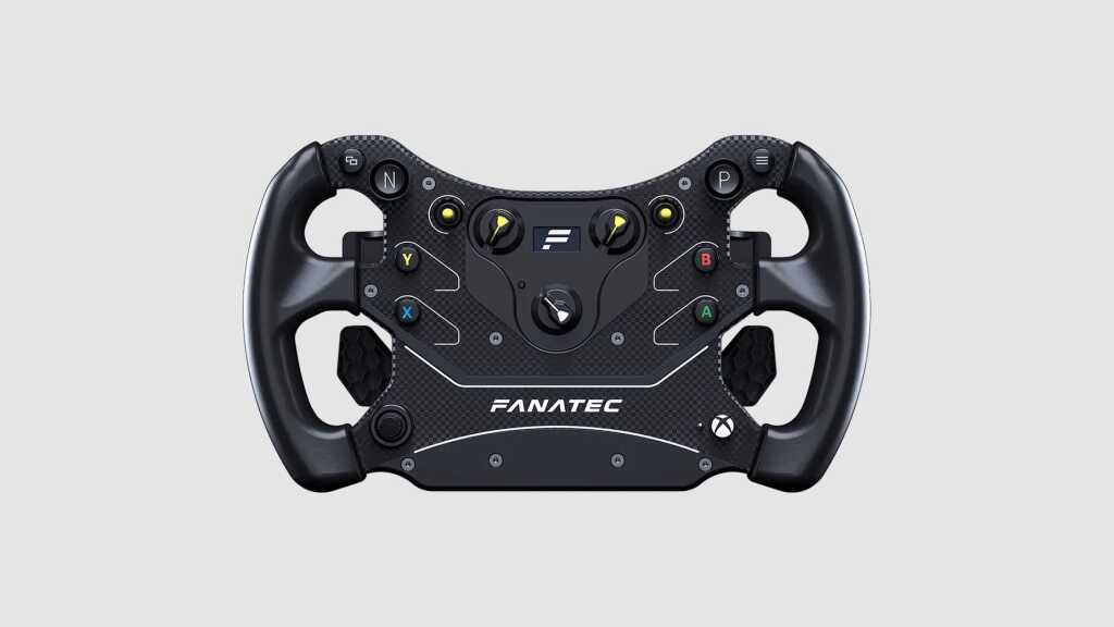 Fanatec lance un nouveau volant de style GT3 sous licence Xbox pour la série CSL 2 Volant Fanatec GT3 CSL face