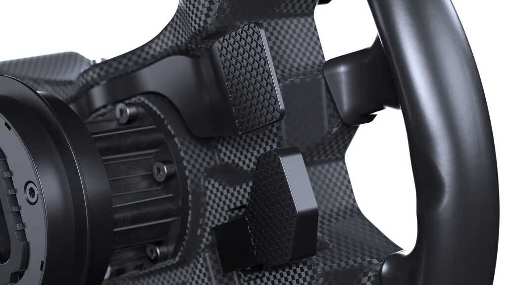 Fanatec lance un nouveau volant de style GT3 sous licence Xbox pour la série CSL 4 Volant Fanatec GT3 CSL palettes