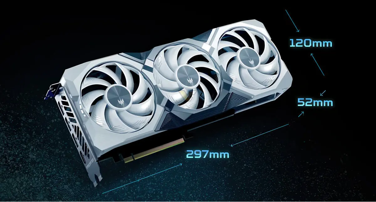 Predator BiFrost White: Acer lance les RX 9070 et 9070 XT blanches, specs et dispo 2 Illustration pour l'article : ACER launches Predator BiFrost Radeon RX 9070 (XT) GPU series in white
