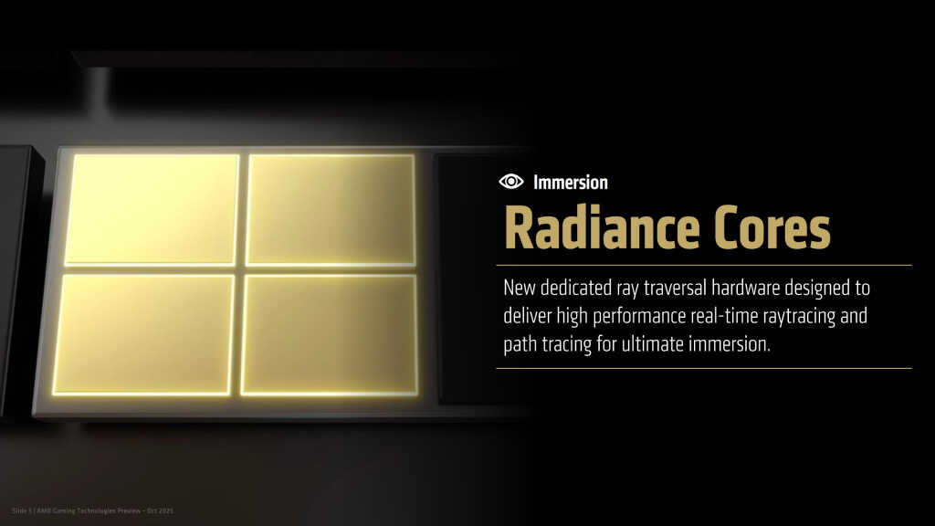 AMD RDNA nouvelle génération : Radiance Cores, Neural Arrays et compression pour l’IA gaming 4 Fiche AMD RDNA nouvelle génération : Radiance Cores