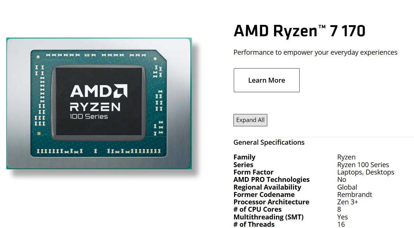 Ryzen 10 et Ryzen 100 : AMD rebaptise encore ses CPU mobiles, confusion maximale 3 Boîte de processeur AMD Ryzen 7, visuel produit orange et noir, illustrant le rebranding mobile Ryzen 100 pour l’article News