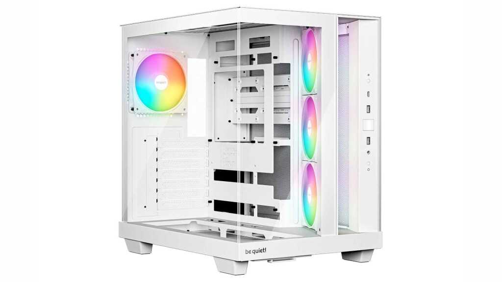be quiet! redéfinit la polyvalence avec ses nouveaux boîtiers Light Base 500 LX et Light Base 500 3 be quiet Light Base 500 LX blanc