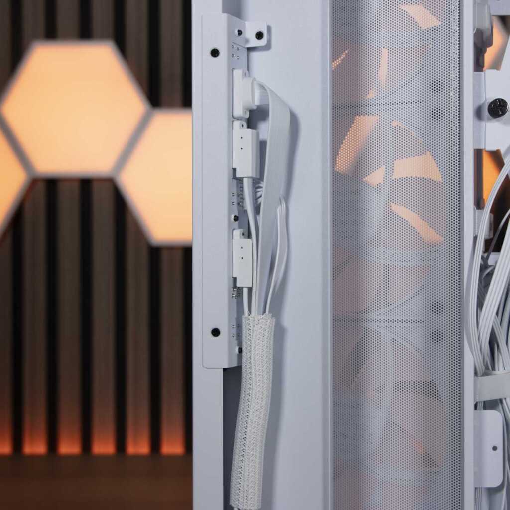 be quiet! Light Base 500 LX branchements panneau ES