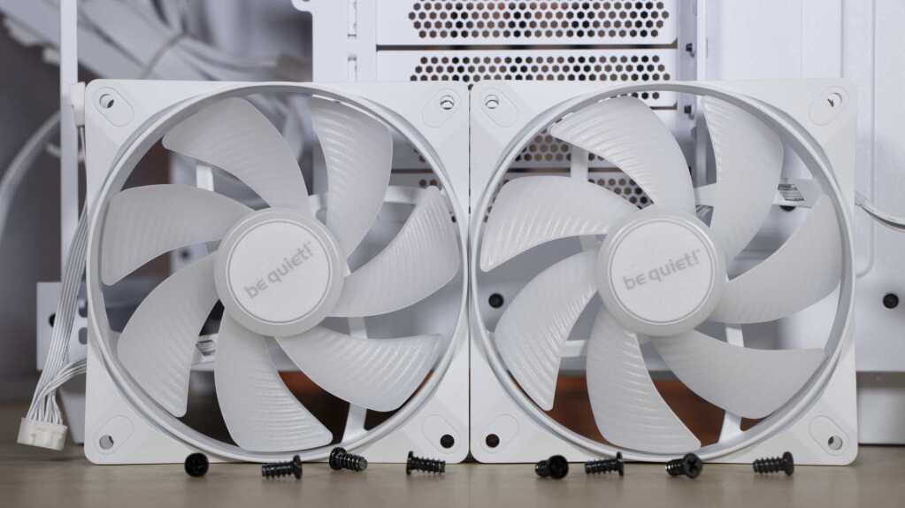 be quiet! Light Base 500 LX ventilateurs face