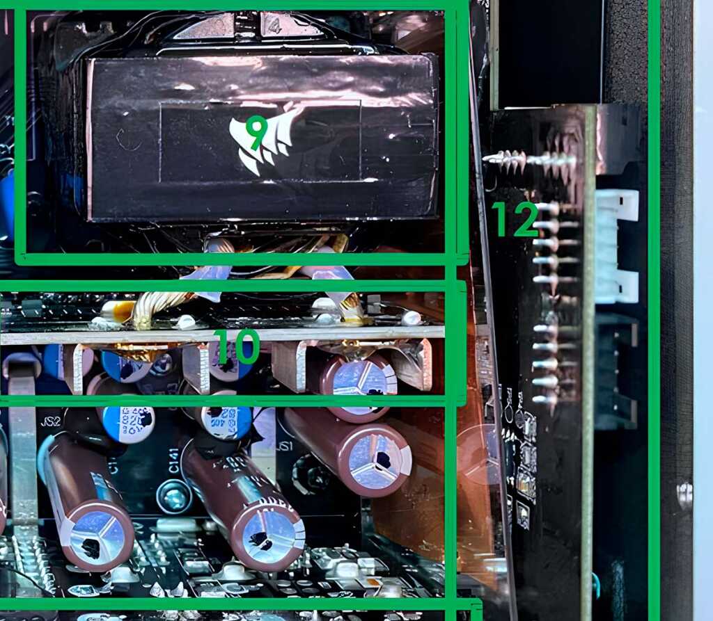 corsair hx1200i shift conception electrique 04