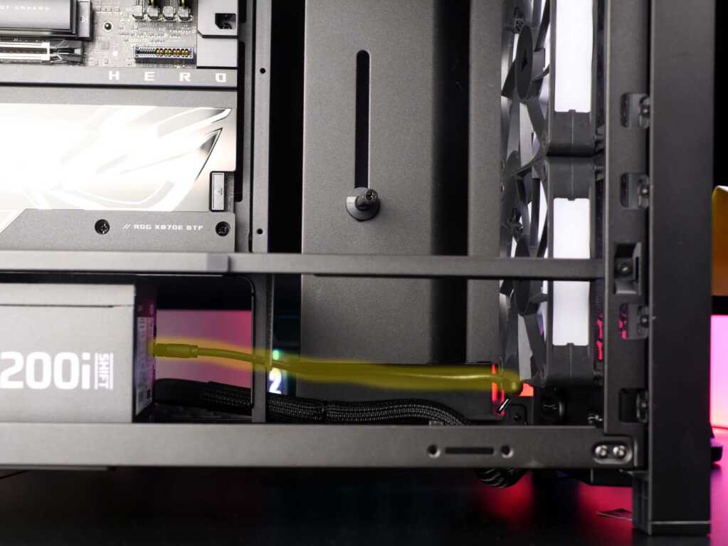 corsair hx1200i shift icue link hub cable rx120 rgb