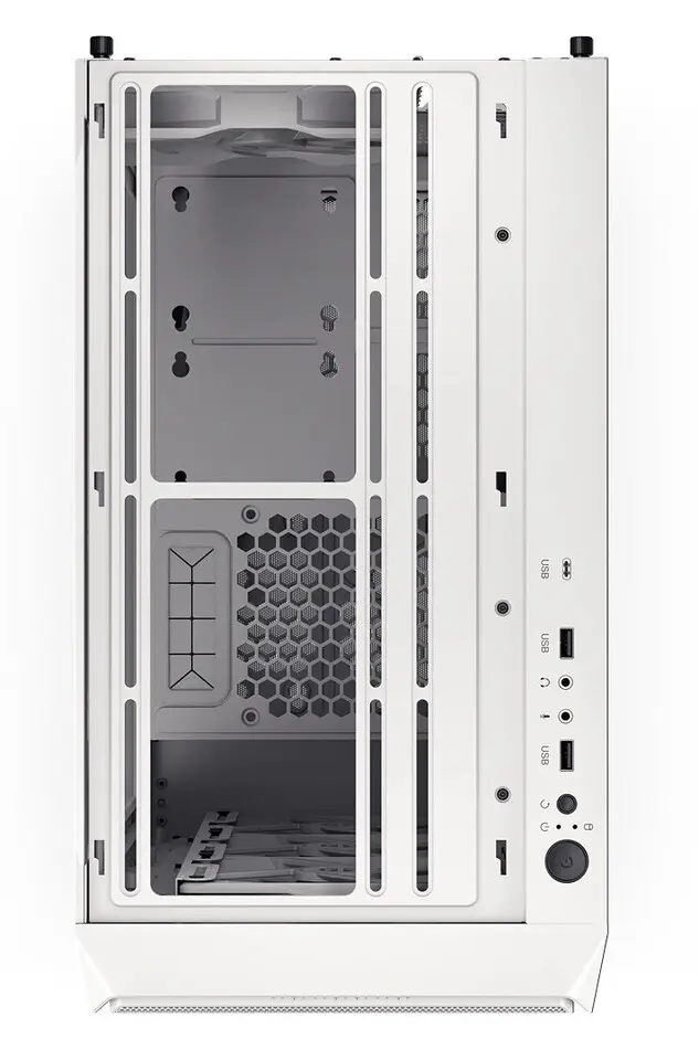 Endorfy Arx 500 White ARGB : un boîtier blanc spacieux livré avec 4 ventilateurs 8 Boîtier PC Endorfy Arx 500 White ARGB spacieux, panneau mesh, 4 ventilateurs ARGB préinstallés, airflow optimisé