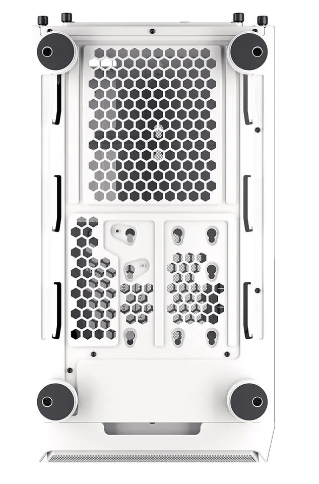 Endorfy Arx 500 White ARGB : un boîtier blanc spacieux livré avec 4 ventilateurs 9 Boîtier PC Endorfy Arx 500 White ARGB, blanc spacieux, panneau verre trempé, 4 ventilateurs ARGB préinstallés