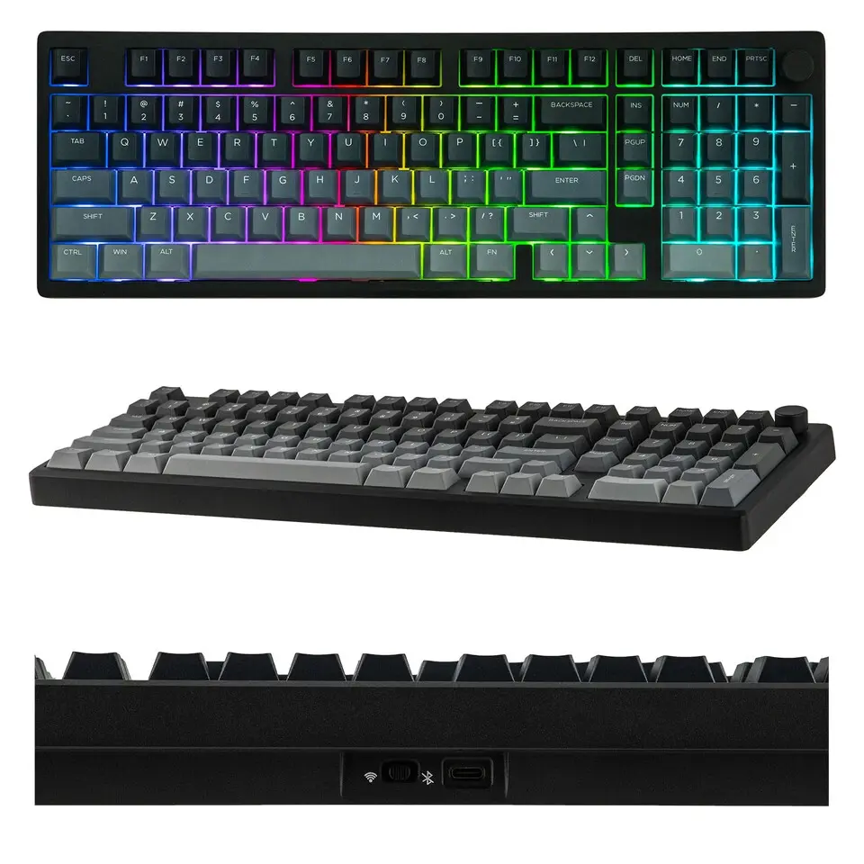 Epomaker Galaxy100 Lite : clavier mécanique alu, QMK/VIA, tri-mode, 20 % plus léger 7 Epomaker Galaxy100 Lite : clavier mécanique alu, QMK/VIA, tri-mode, 20 % plus léger