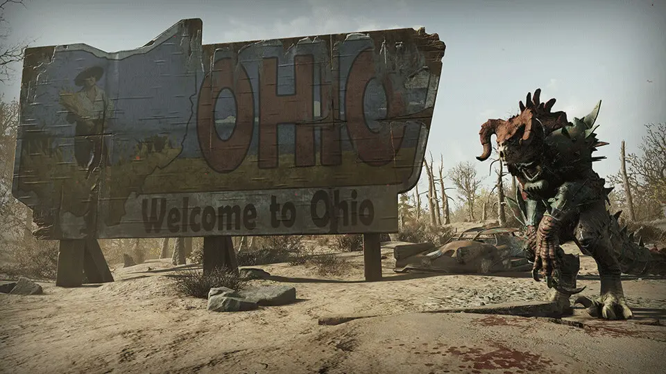 Fallout 76 Burning Springs arrive le 2 décembre avec l’Ohio post-apocalyptique et des primes 2 Fallout 76 Burning Springs: visuel promo tech, mise à jour 2 déc, Ohio post-apo, optimisation PC, patch notes, gameplay