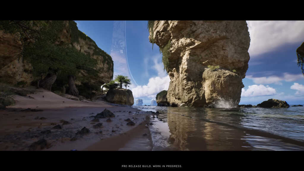 Artwork de Halo: Gaming Evolved montrant un Spartan armé dans un décor futuriste, annoncé pour 2026 sur Xbox, PC et PlayStati