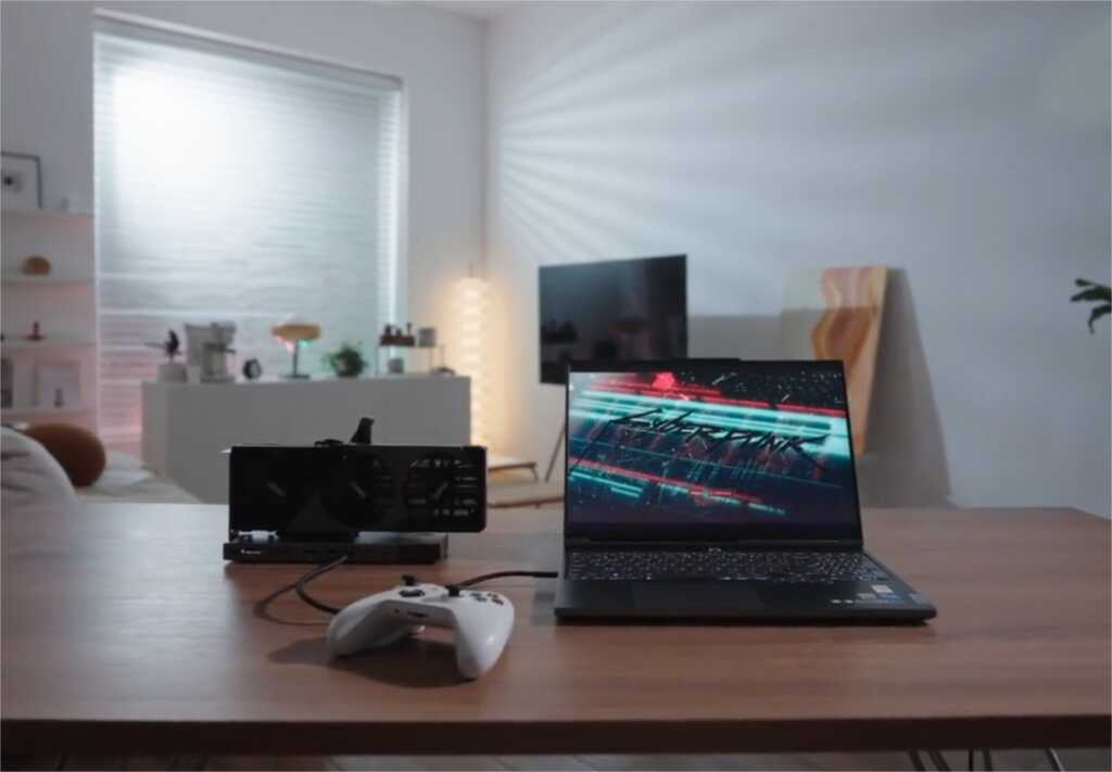 Dock eGPU Thunderbolt 5 Humbird 3 : écran intégré, charge sans fil et GPU jusqu’à RTX 5080 3 humbird 3 thunderbolt 5 egpu dock 02