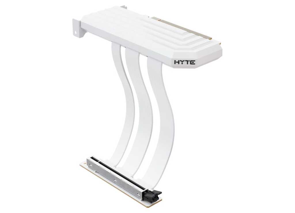 HYTE Riser PCIe 5.0: kit vertical pour GPU RTX 5090/RX 9070 en 6 coloris 6 Illustration de l'article : HYTE PCIe 5.0 Riser: kit vertical pour GPU RTX 5090/RX 9070 en 6 color (vue principale)