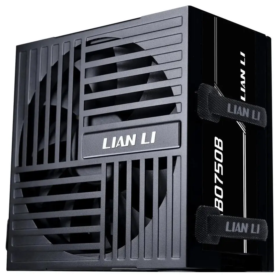 Alimentation Lian Li RB ATX 3.1 avec câbles arrière intégrés, connecteurs 12V-2x6/PCIe 5.1, gestion du flux d’air