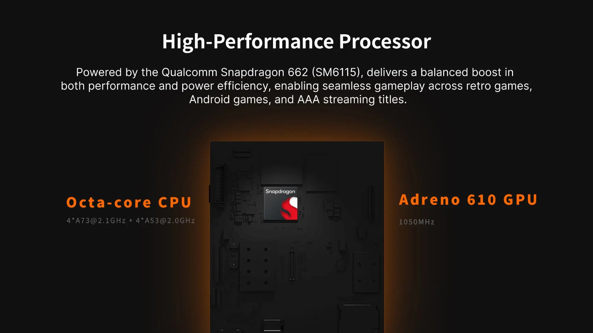 MANGMI AIR X : console portable Android de 286g avec Snapdragon 662 et écran 1080p 2 Illustration de l'article : MANGMI AIR X : console Android à 79,99 $ avec Snapdragon 662 et écran (detail produit)