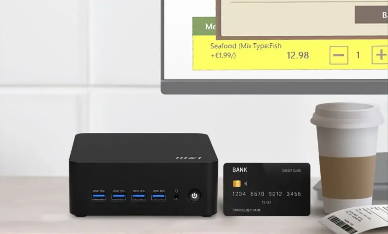 MSI Cubi Z AI 8M : mini PC AI-ready avec Ryzen 8000, USB4 et double 2.5G 1 maximize 01