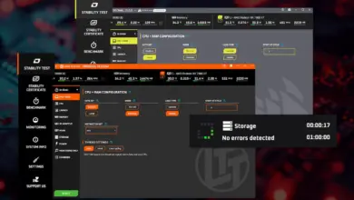 occt v15 storage test benchmark hero