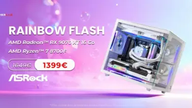 Bon plan Powerlab : un PC Gamer équilibré en promo, basé sur la Radeon RX 9070 XT 1 pc gamer rainbow flash 9070 xt promo powerlab