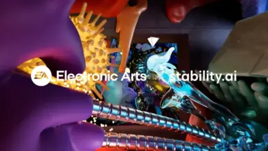 EA et l’IA : des outils internes ralentissent les devs, malgré un partenariat avec Stability AI 22 Carte graphique NVIDIA GeForce RTX dans un boîtier PC, éclairage RGB, refroidissement actif, câbles PCIe visibles