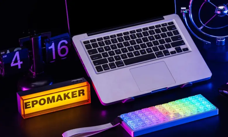 Epomaker Luma40 : mini clavier ortholinéaire low profile sans concession sur la personnalisation 1 Epomaker Luma40 : mini clavier ortholinéaire low profile, switches hot‑swap, keycaps PBT, RGB, USB‑C