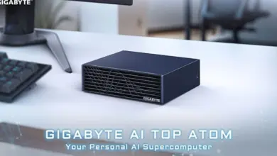 GIGABYTE AI TOP ATOM : supercalculateur personnel avec Grace Blackwell dès le 15 octobre 9 GIGABYTE AI TOP ATOM : supercalculateur personnel Grace Blackwell, rack compact, GPU NVIDIA, refroidissement avancé
