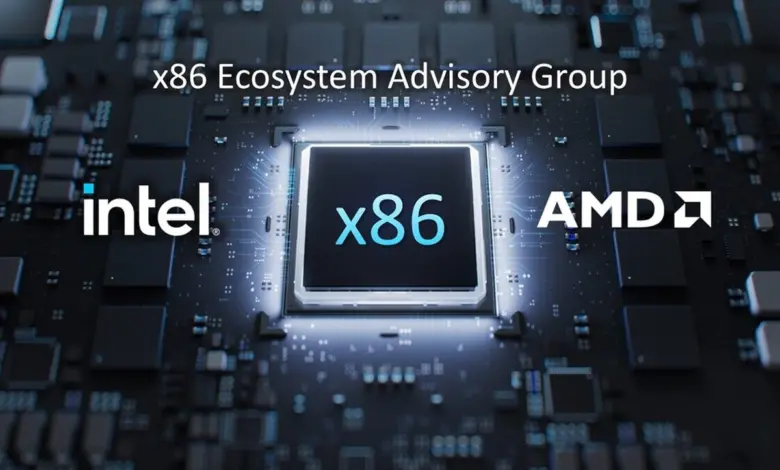 x86 : Intel et AMD dévoilent FRED, AVX10, AMX et ChkTag pour doper perfs et sécurité 1 Schéma x86 Intel/AMD: FRED, AVX10, AMX, ChkTag pour performances CPU et sécurité renforcées