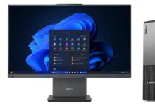 Lenovo ThinkCentre neo 55 Gen 6 PC bureau Copilot+ avec Ryzen AI 300, NPU 50 TOPS, design compact noir