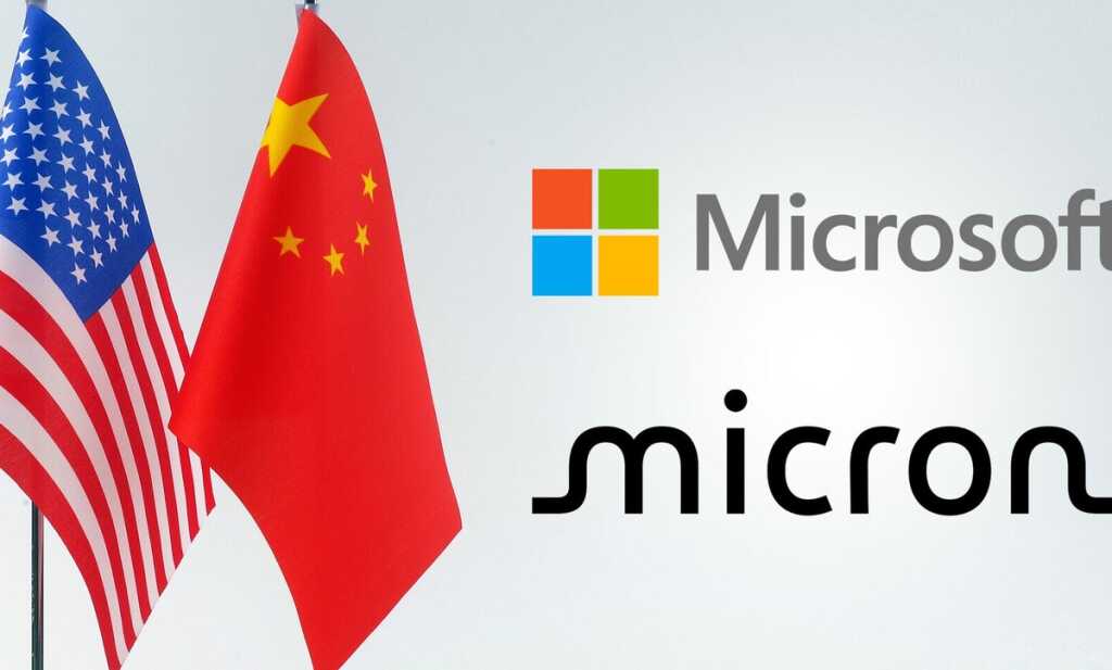 Production hors de Chine : Microsoft accélère, Micron quitte les puces serveurs 2 Production hors de Chine : Microsoft accélère, Micron quitte les puces serveurs