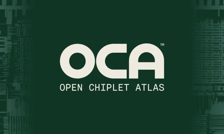 Open Chiplet Atlas de Tenstorrent veut standardiser les chiplets et accélérer l’innovation 1 Schéma d’interconnexion chiplet Open Chiplet Atlas de Tenstorrent, standardisation des modules et packaging hétérogène