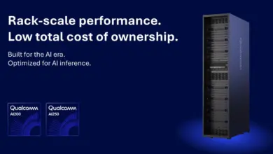 Qualcomm AI200 et AI250 : des cartes et racks IA pour l’inférence à l’échelle data center 17 Cartes Qualcomm AI200 et AI250 en rack serveur, solutions d’inférence IA data center, hardware accélération