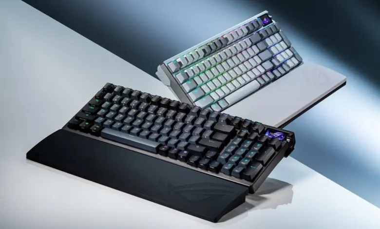 ROG Azoth 96 HE : nouveau clavier 96 % avec switches magnétiques et 8000 Hz 1 ROG Azoth 96 HE : nouveau clavier 96 % avec switches magnétiques et 8000 Hz