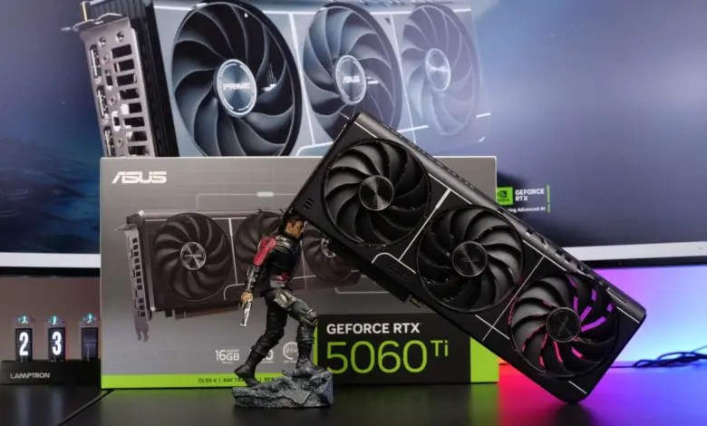 La RTX 5060 Ti 16 Go plébiscitée : NVIDIA pousse à mettre la version 8 Go en retrait 1 rtx 5060 ti 16 go prime Hero