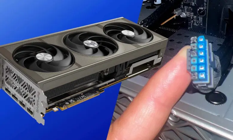Sapphire RX 9070 XT NITRO+ : premier cas signalé de connecteur 12V-2×6 fondu 1 sapphire rx 9070 xt nitro premier cas connecteur fondu