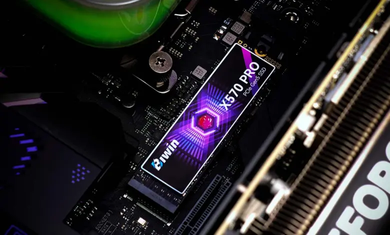 test biwin x570 pro 4 to Hero