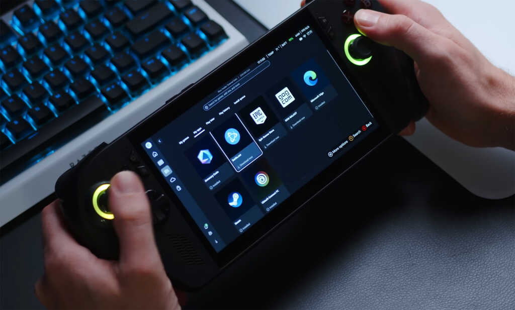 Test ROG Xbox Ally X : le banc d’essai ultra complet de Notebookcheck 4 test rog xbox ally x full screen mode